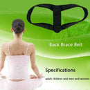Back correction belt anti-humpback correction with diving material elastic M4Q2