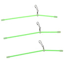 5Pcs Fishing tube balance bracket plastic night luminous fish balance connec ME