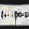 T2 Dual 3.5mm Wired In-Ear Earphone Volume Control Headset Earbud with Mic