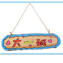 Natural Wood Signs, Unfinished Tree Bark Wooden Slices Blank Plaque Wood Pieces