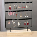 Ear Stud Holder 4-Tier Earring Stand Earring Holder Decorative Jewelry Hold
