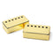 2 Pieces Copper Guitar Pickup Covers for Les Paul Electric Guitar Parts Golden