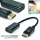 Display Port to HDMI Male Female Adapter Converter Cable Display Port DP to HDMI