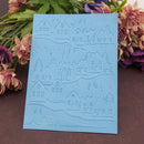 house Embossing folders Plastic Embossing Folder For Scrapbooking DIY card_3C