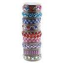 6 Rolls Self Adhesive Rhinestone Crystal Bling Stickers Tape Phone Car Card