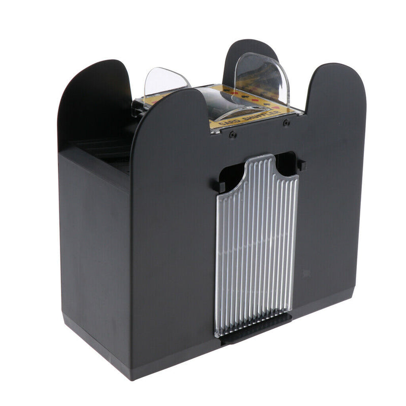 6 Deck Card Shuffler Casino Dealer Travel Machine Dispenser Automatic Six Deck