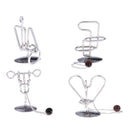 1PCS Metal Puzzle IQ Mind Brain Teaser Game Educational Kids Xmas Gifts