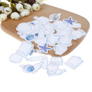 46pcs/box Drift Bottle DIY Diary Stickers Paper Lables Gifts Packaging DecorJ,a