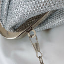 New Tide Bright Diamond Messenger Bag Evening Dress Handbag Evening Chain B
