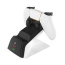 Charging Station for PS5 Controller Dual Charger with US Plug AC Adapter