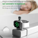 Portable Wireless Charger for IWatch 5 4 6 SE Charging Dock Station USB Char Ew