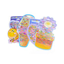 4X/set Wonderful Children Stickers Earring Cartoon Reward Crystal Stickers ToyMO