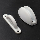 3x Nylon Door Lock Bracket RV Trailer Stop Entry for Caravans