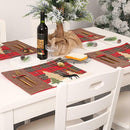 1x Christmas Table Runner Cover Cloth Xmas Tablecloth Placemat Dinner Decor New