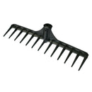 Solid Golf Grip Rake Head Golf Course Sand Trap Bunker Rake Leaf Lawn Organizer
