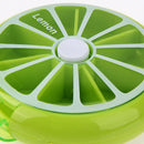 7 Sub Grid Round Fruit Shape Weekly Health Care Medicine Pill Box Organizer
