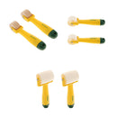 6Pcs Handy Wallpaper Edge Seam Roller Flat Pressure Rollers, Home Wall Paper