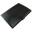 A4 Zipped Conference Folder Business Faux Leather Document Organiser Portfo U6S9