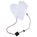 1PC Five-finger Gloves USB Electric Heating Pad Thermostat Switch Heating She_