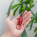 2.8A Data Sync Charger Lightning+Cable Cord New Keychain Charging for USB(