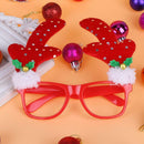 Christmas Kids Gift Festival Glasses Character Small (Elk Antler) A