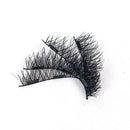 New 4 Pcs Magnetic Eyelashes Reusable Magnet False Thick Eye Lashes Extension