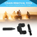 Motorcycle Chain Breaker Link Removal Splitter Chain Cutter Riveting Tool
