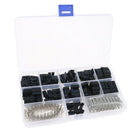 620pcs Wire Jumper Pin Header Connector Housing Kit + M/F Crimp P JR