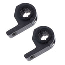 2 Pack of LED Light Horizontal Bar Clamp Mounting Kit 1.18 inch 30mm for