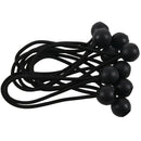 10 x Quality Black Bungee Cord with Ball 150mm U8U4