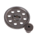 2Pcs (21T+64T) 11184 & 11181 Differential Metal Main Gear 64T Motor Gear 21TA8S3