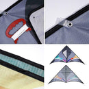 Triangle Kite + 30M Line Weifang Kite Outdoor Sport Fly to Easy Favor