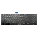 Laptop Keyboard Backlit W/ frame black German (DE) for TOSHIBA L850
