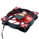 15 Lights LED PC Computer Chassis Fan Case Heatsink Cooler Cooling Fan DC 1 G9H6