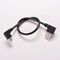 Portable USB 2.0 A Right male plug to Mini B 5P Right Angle Male plug Cablej Z