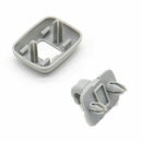 Gray Interior Sun Visor Clip Hook For Audi A1 A3 S3 A4 S4 A5 S5 Q3 Q5 TT Qu