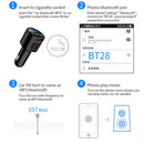BT28 Bluetooth Car FM Transmitter Wireless Radio Adapter MP3 Player Dual USB