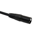 2Pack Microphone Lead / Mic Cable / XLR Patch Lead Male to 2 Female Plug 1ft
