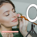 Desktop 6 inch 72 LED Selfie Ring Light Phone Video Photo Lamp with Remote