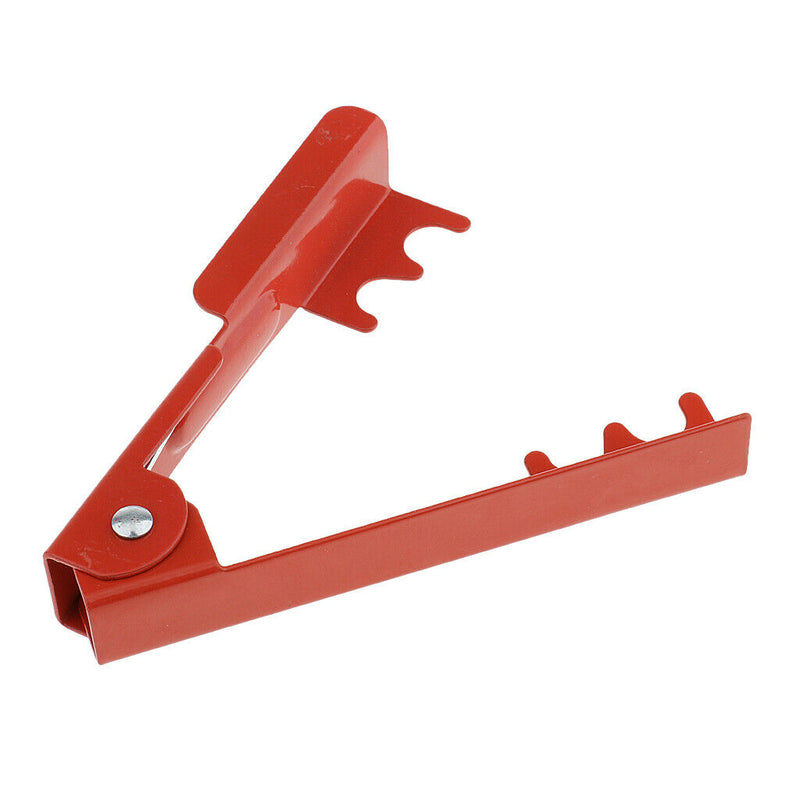 10Pcs  Red Metal Florist Garden Floral Rose Thorn Stripper Stem Leaf Cut Tool