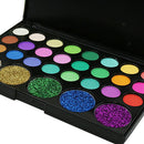 2Pcs Shimmer Matte Eyeshadow Glitter Cosmetic Eyeshadow Palette 29 colors