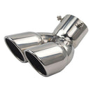Stainless Steel Cover Decor for Mitsubishi Outlander 3 Exhaust Muffler Tips
