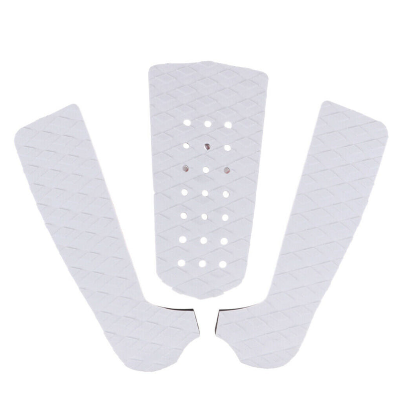 3pcs Non Slip Surfboard  Traction Tail Deck Grip Pad Surf Board Surfing Mat