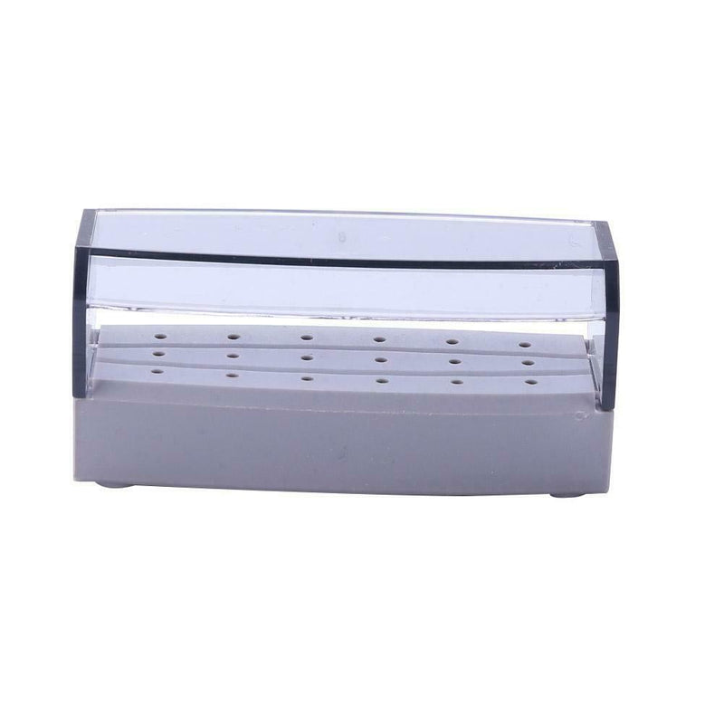 18 Holes Drill Bit Holder Block Dental Burs Stand Sterilizable Organizer