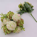 Artificial Chrysanthemum Flowers Wedding Bouquet Party Home Decor Green