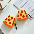 Unique Pizza Pattern Protective Case Shockproof Silicone Cover for Airpods 1/2