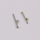 1.3mm Diameter Spring Bar Tubes Screw Lug Type for Ceramic Steel Band