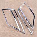 ABS Rear Tail Fog Light Lamp Cover Trim Fit For VW T-Roc 2017 2018