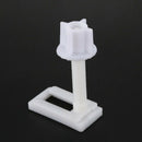 2pcs DIY Plastic Toilet Seat Screws Fixings Fit Toilet Seats Hinges Repair  N9R5