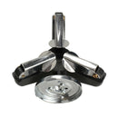 Triangle Three-Leg Transfer Head Camping Gas Bottle Screwgate Stove Adaptor